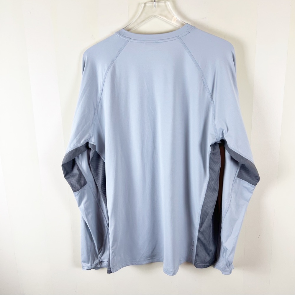 📍SOLD📍L.L. Bean Tropicwear Knit Crew Shirt - Picture 2 of 5
